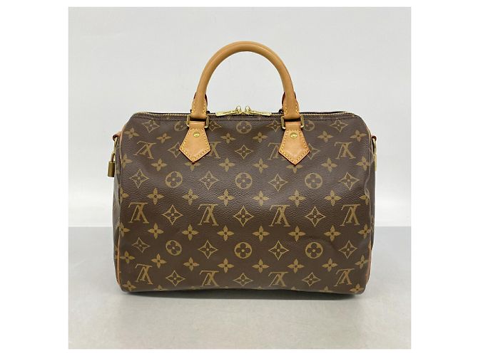 Borsa Louis Vuitton Monogram Speedy Bandoulière 30 - vista 13