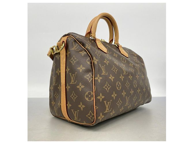 Borsa Louis Vuitton Monogram Speedy Bandoulière 30 - vista 2