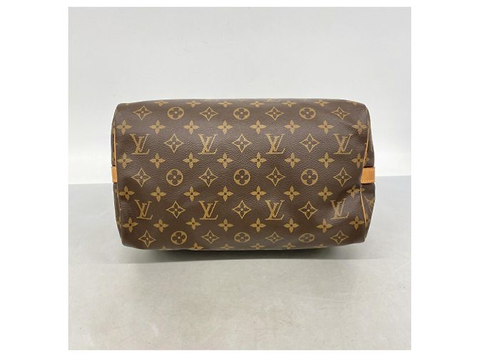 Borsa Louis Vuitton Monogram Speedy Bandoulière 30 - vista 3