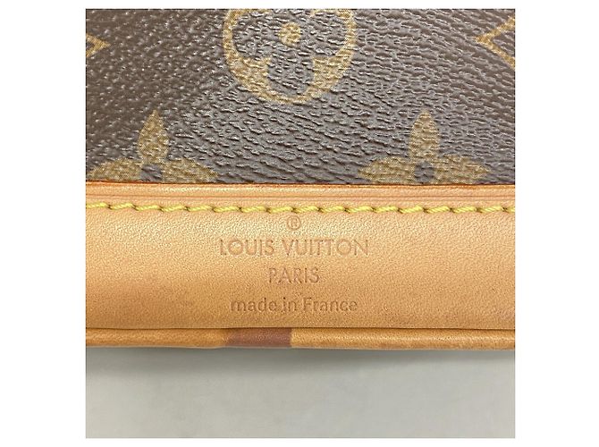 Borsa Louis Vuitton Monogram Nano Noe Marrone - vista 5