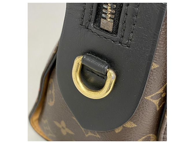 Louis Vuitton Monogram Tuileries Tote Handtasche Braun Schwarz - Ansicht 13
