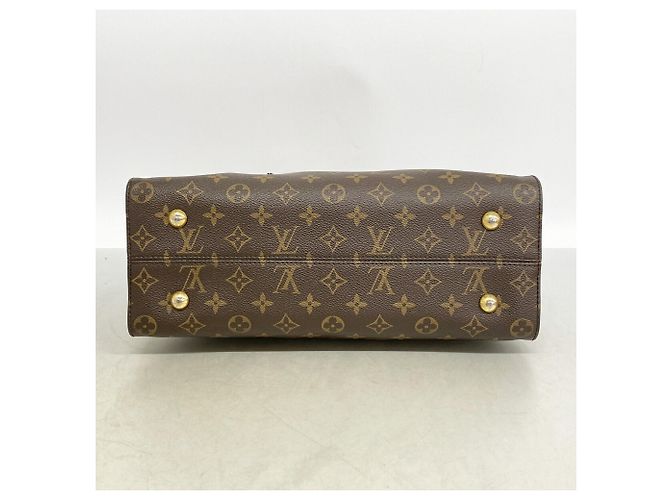 Louis Vuitton Monogram Tuileries Tote Handtasche Braun Schwarz - Ansicht 3