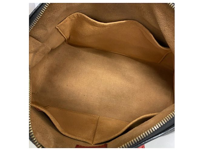 Louis Vuitton Monogram Tuileries Tote Handtasche Braun Schwarz - Ansicht 4