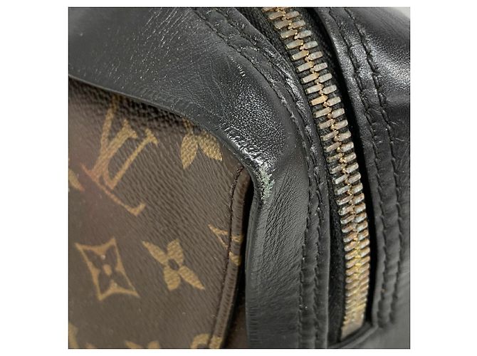 Louis Vuitton Monogram Tuileries Tote Handtasche Braun Schwarz - Ansicht 8