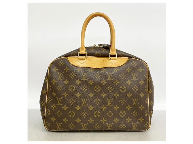 Borsa Louis Vuitton Monogram Deauville Marrone - vista 12