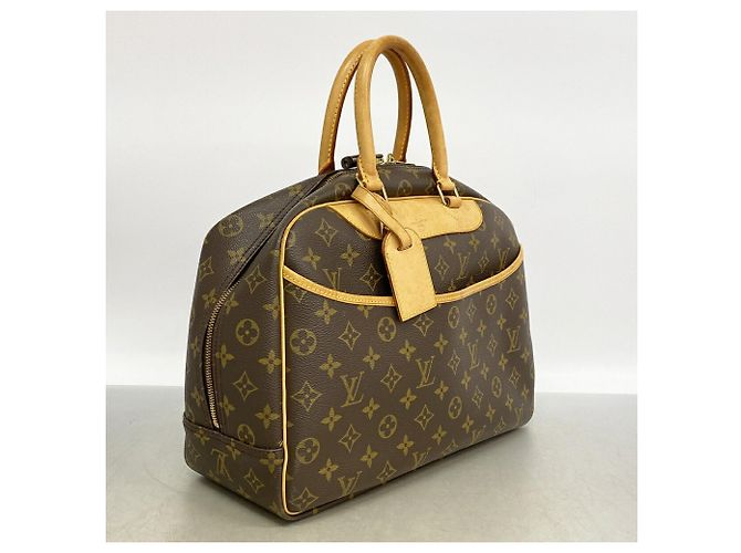 Borsa Louis Vuitton Monogram Deauville Marrone - vista 2