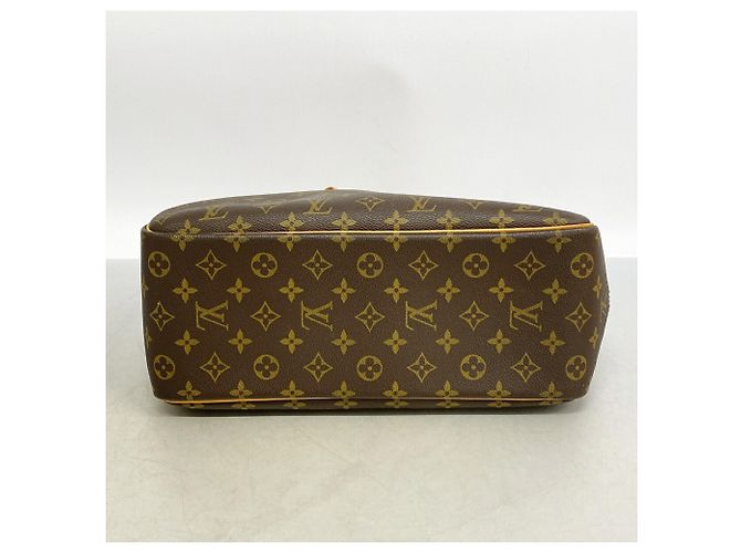 Borsa Louis Vuitton Monogram Deauville Marrone - vista 3