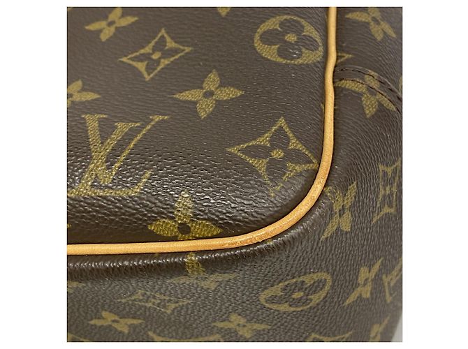 Borsa Louis Vuitton Monogram Deauville Marrone - vista 6