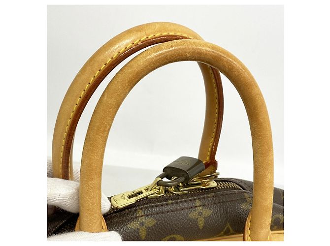 Borsa Louis Vuitton Monogram Deauville Marrone - vista 9