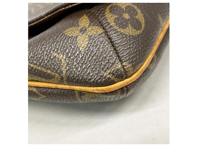 Bolsa de Ombro Louis Vuitton Monogram Musette Salsa Marrom - vista 10