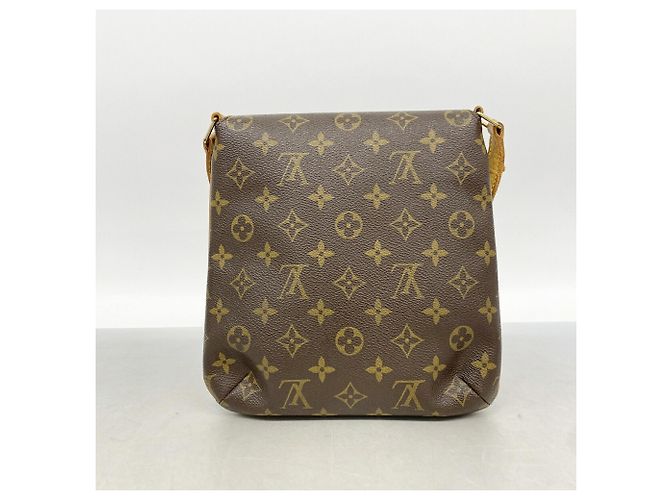 Bolsa de Ombro Louis Vuitton Monogram Musette Salsa Marrom - vista 12