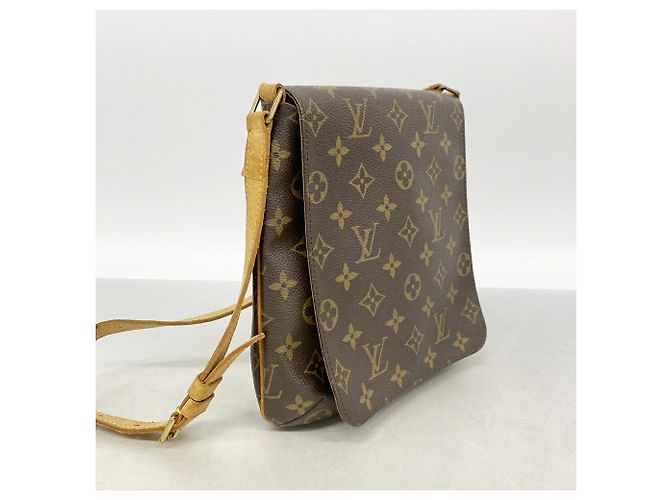 Bolsa de Ombro Louis Vuitton Monogram Musette Salsa Marrom - vista 2