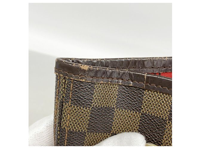 Borsa Tote Louis Vuitton Damier Neverfull MM Damier ebene - vista 9