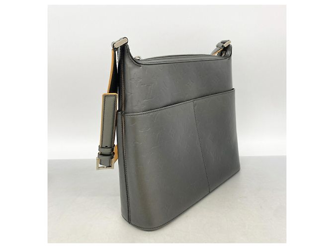 Louis Vuitton Monogram Mat Sutter Shoulder Bag Black - view 2