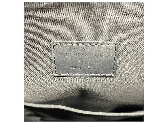 Louis Vuitton Monogram Mat Sutter Shoulder Bag Black - view 5
