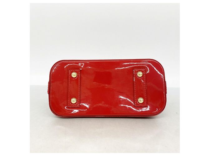 Louis Vuitton Alma BB Vernis Handtasche Fuschia - Ansicht 3