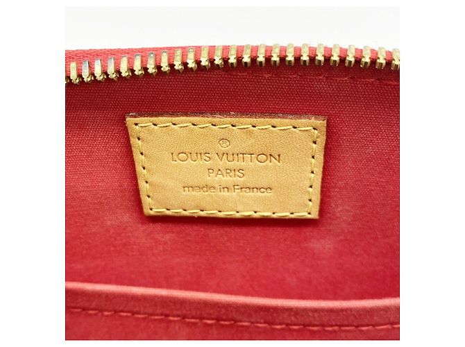 Louis Vuitton Alma BB Vernis Handtasche Fuschia - Ansicht 5