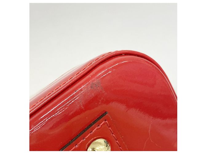 Louis Vuitton Alma BB Vernis Handtasche Fuschia - Ansicht 7