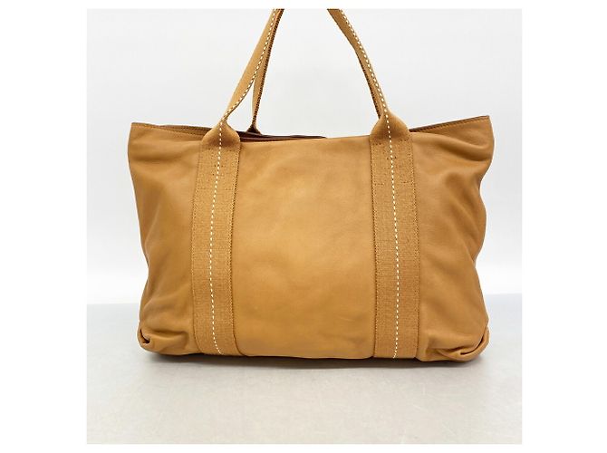 Hermès Hermes Caravan Horizontale Ledertote Braun - Ansicht 11