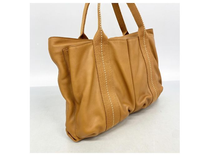 Hermès Hermes Caravan Horizontale Ledertote Braun - Ansicht 2
