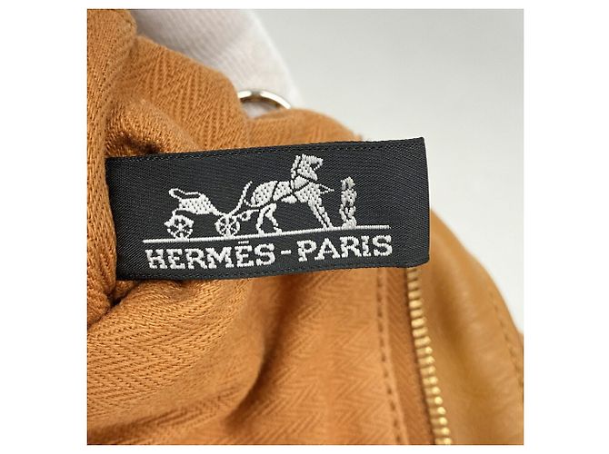 Hermès Hermes Caravan Horizontale Ledertote Braun - Ansicht 5