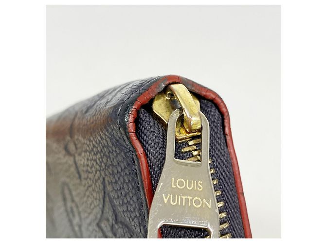 Carteira Zippy Louis Vuitton Monogram Empreinte Vermelho - vista 6