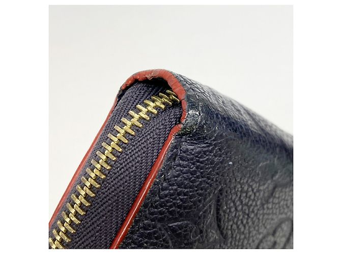 Carteira Zippy Louis Vuitton Monogram Empreinte Vermelho - vista 7