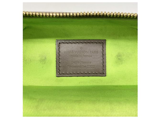 Louis Vuitton Monogram Vertical Box Trunk Handtasche Braun - Ansicht 5