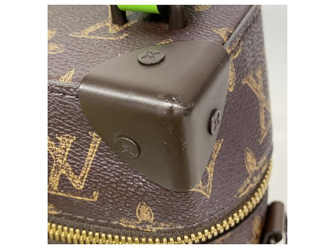 Louis Vuitton Monogram Vertical Box Trunk Handtasche Braun - Ansicht 7