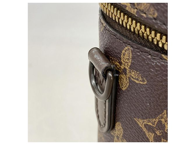 Louis Vuitton Monogram Vertical Box Trunk Handtasche Braun - Ansicht 8