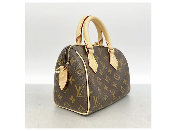 Bolsa Louis Vuitton Monogram Speedy Bandoulière 20 Preto - vista 2