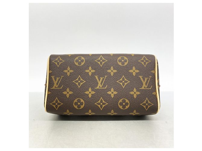 Bolsa Louis Vuitton Monogram Speedy Bandoulière 20 Preto - vista 3