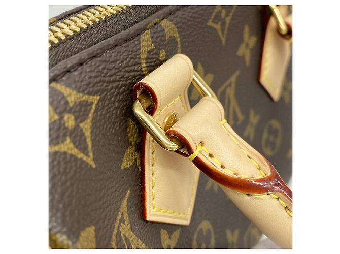 Bolsa Louis Vuitton Monogram Speedy Bandoulière 20 Preto - vista 8