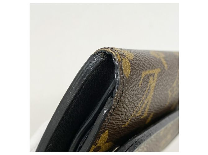 Cartera Louis Vuitton marrón tri-fold Castaño - vista 5