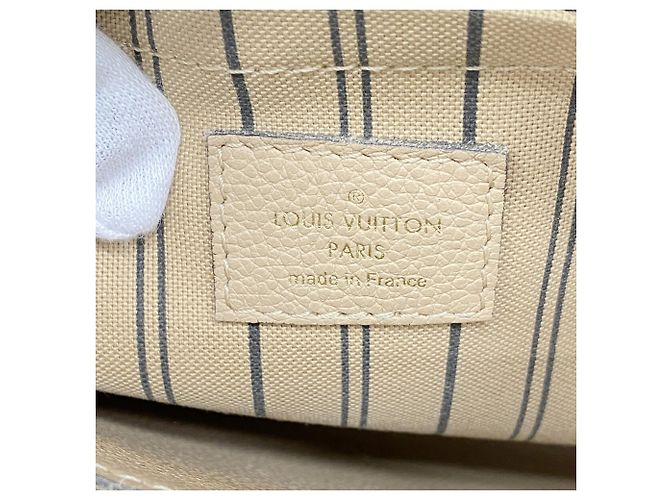 Borsa Louis Vuitton Monogram Empreinte Montaigne MM - vista 5