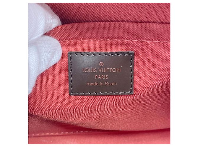 Borsa Louis Vuitton Damier Rivera MM Damier ebene - vista 5