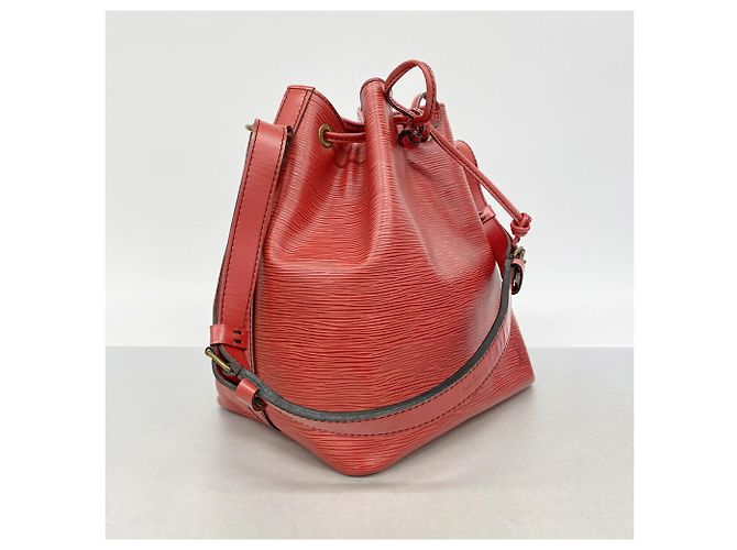 Noe Louis Vuitton Epi Petit Noé Schultertasche Rot - Ansicht 2