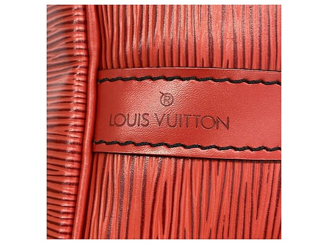 Noe Louis Vuitton Epi Petit Noé Schultertasche Rot - Ansicht 5
