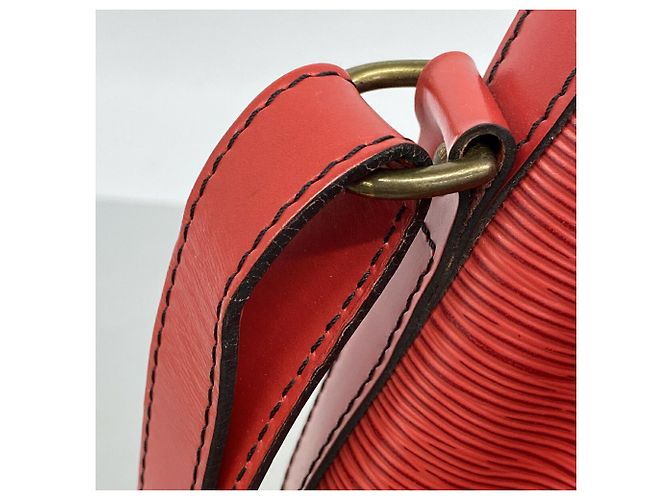 Noe Louis Vuitton Epi Petit Noé Schultertasche Rot - Ansicht 9