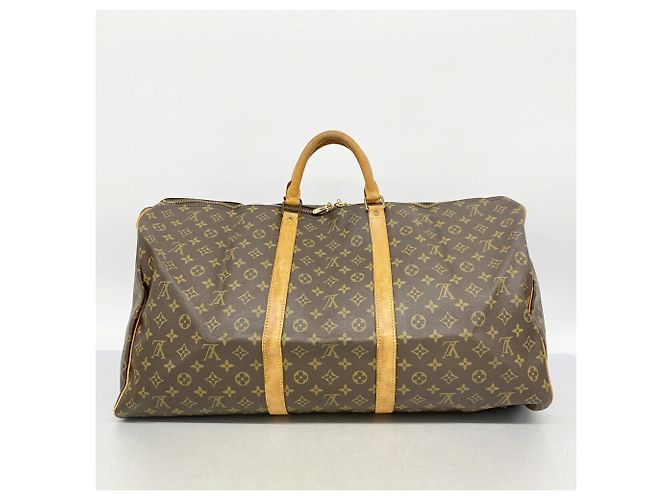Louis Vuitton Boston Monogram Keepall 60 Braun - Ansicht 11