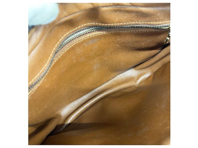 Borsa a tracolla Louis Vuitton Monogram Jeune Fille GM Marrone - vista 4