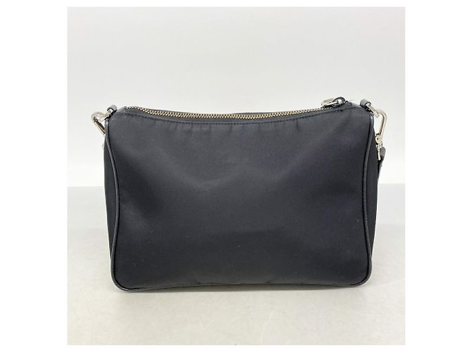 Borsa a tracolla Prada Tessuto Nylon Nero - vista 10