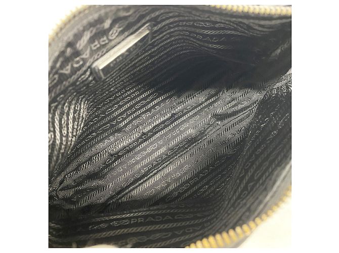 Borsa a tracolla Prada Tessuto Nylon Nero - vista 4