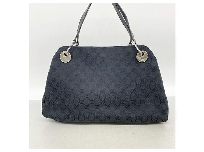 Borsa Gucci GG Canvas nera Nero - vista 11