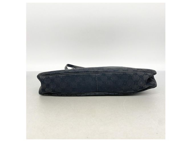 Borsa Gucci GG Canvas nera Nero - vista 3