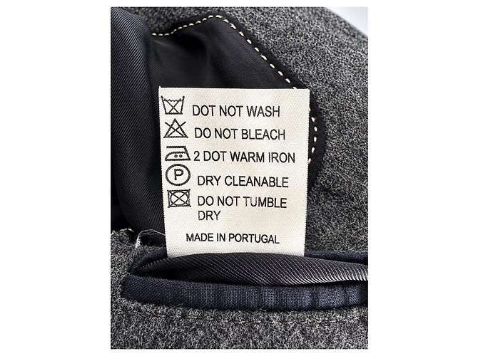 Paul Smith grey wool coat - view 10