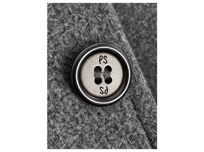 Paul Smith grey wool coat - view 11