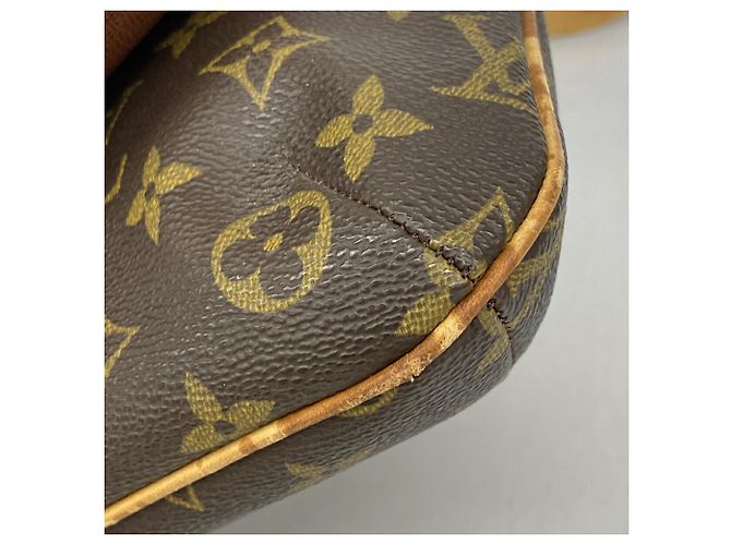 Borsa a tracolla Louis Vuitton Monogram Musette Salsa Marrone - vista 6