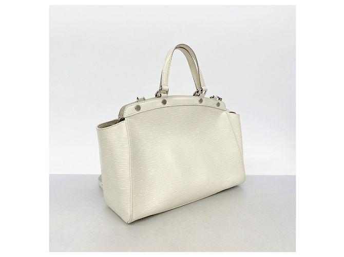 Louis Vuitton Epi Leather MM Handtasche Aus weiß - Ansicht 2