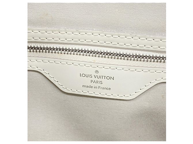 Louis Vuitton Epi Leather MM Handtasche Aus weiß - Ansicht 5